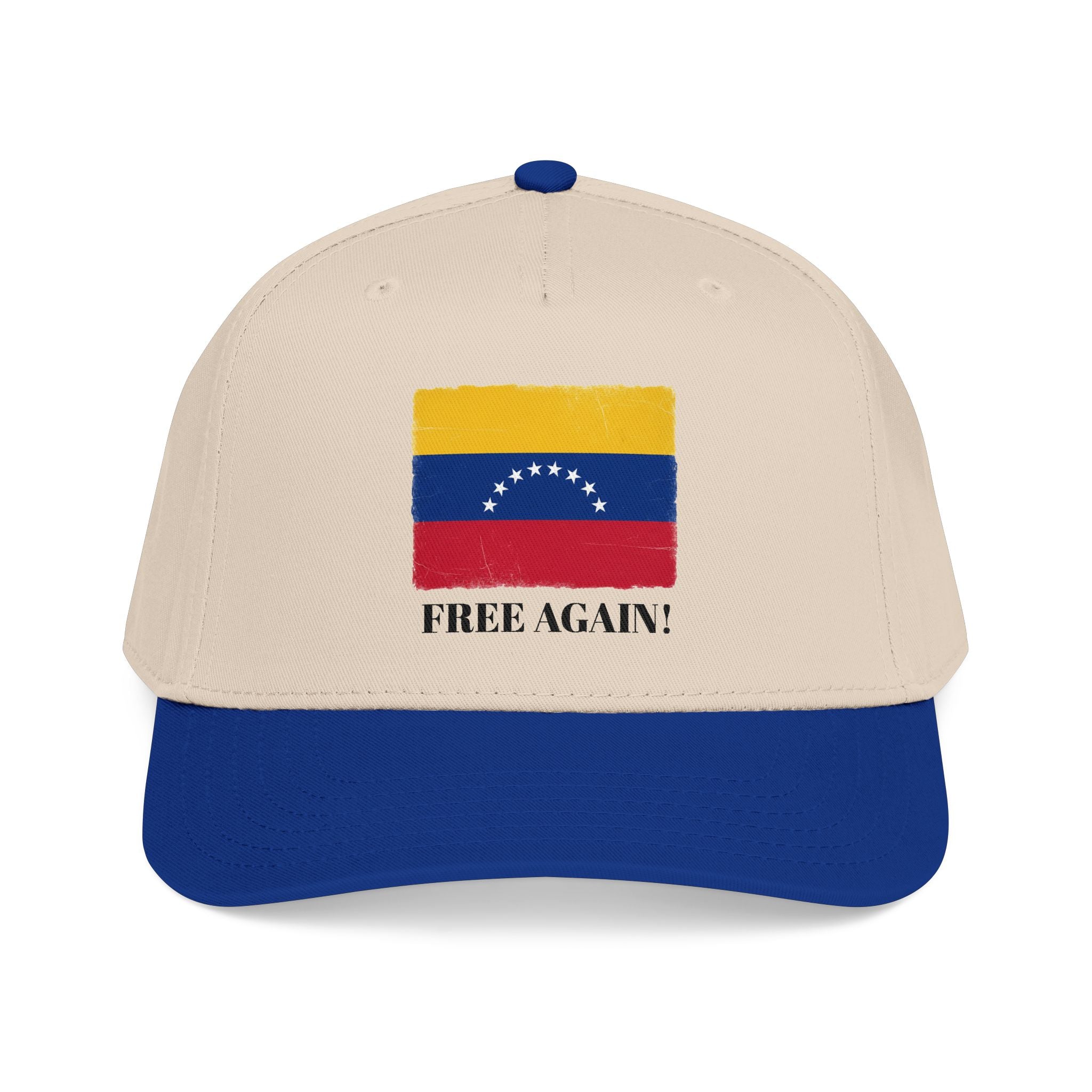 Venezuelan Flag "FREE AGAIN!" Baseball Cap