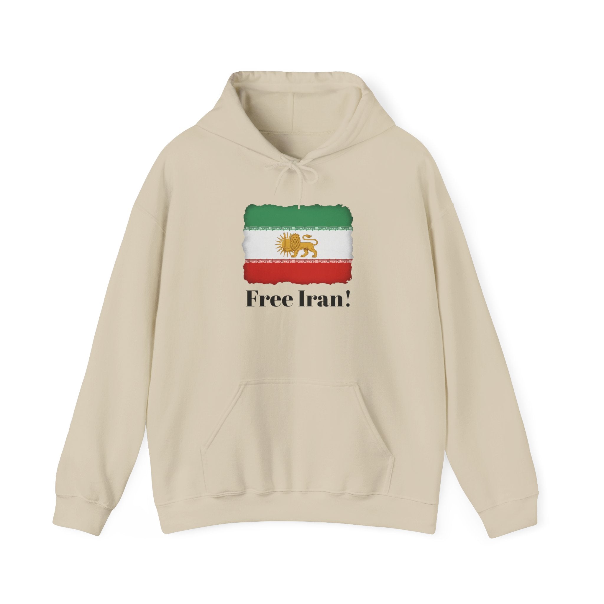 "Free Iran!" Lion & Sun Hoodie