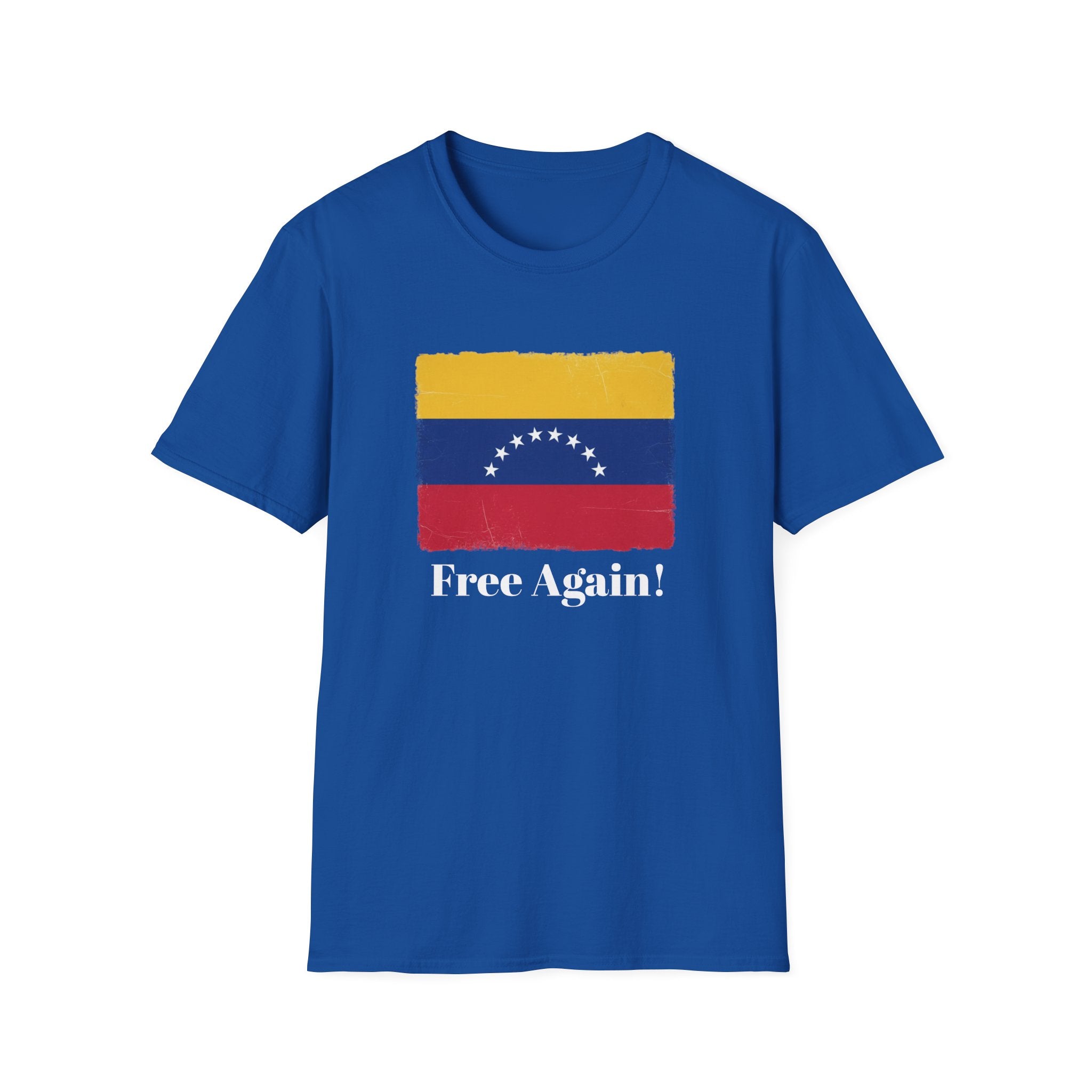 Venezuela Flag "Free Again!" T-Shirt