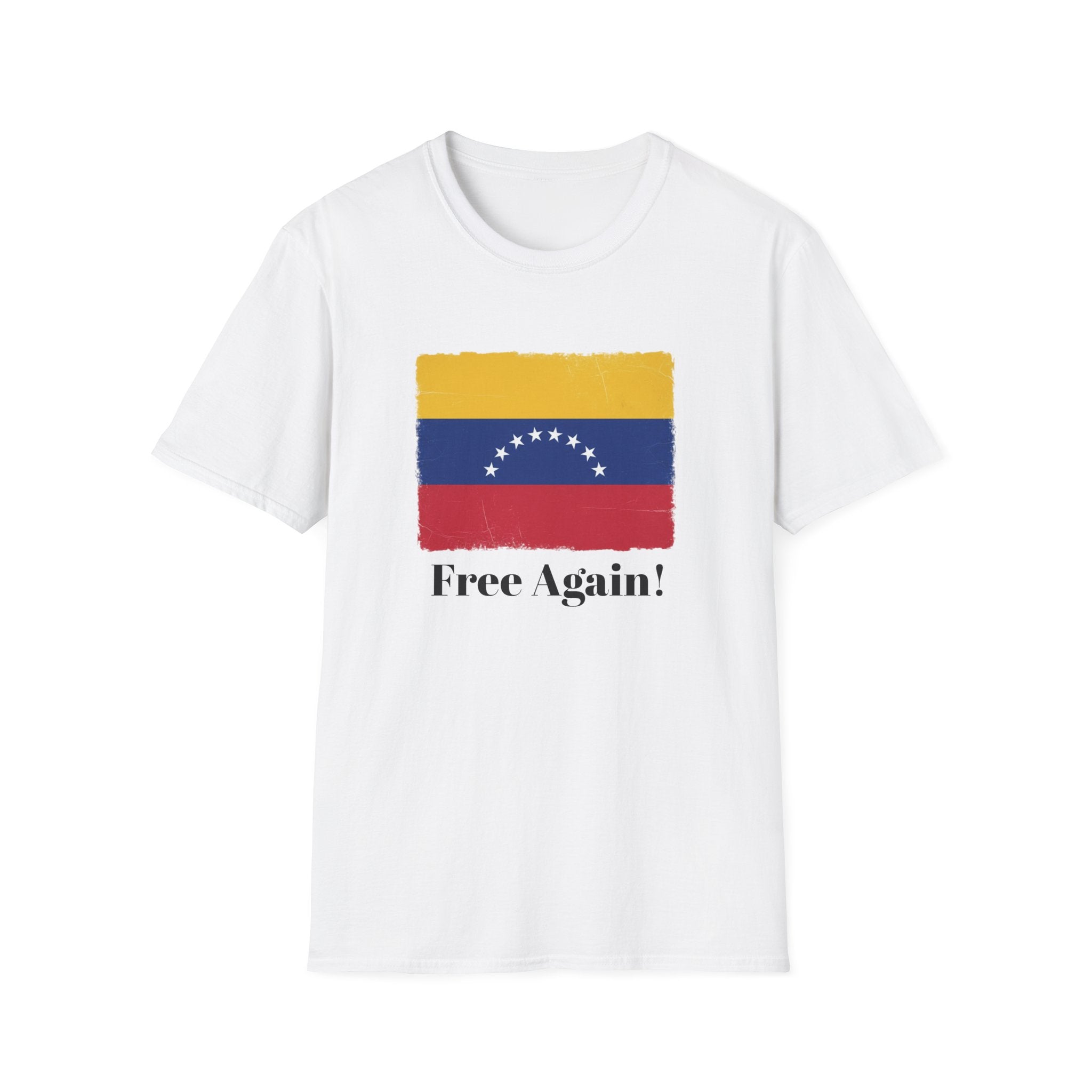 Venezuela Flag "Free Again!" T-Shirt