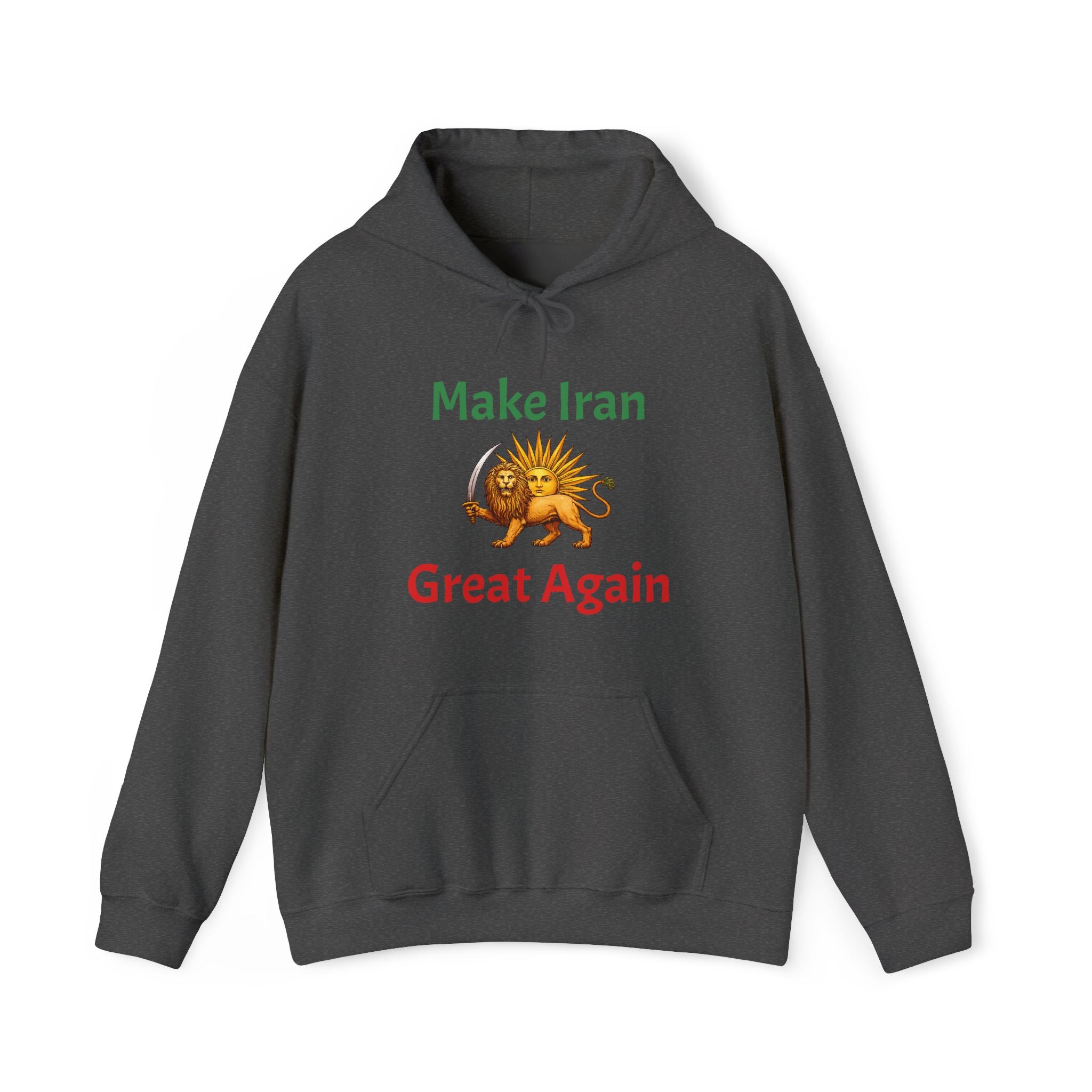 Make Iran Great Again - Lion & Sun Hoodie