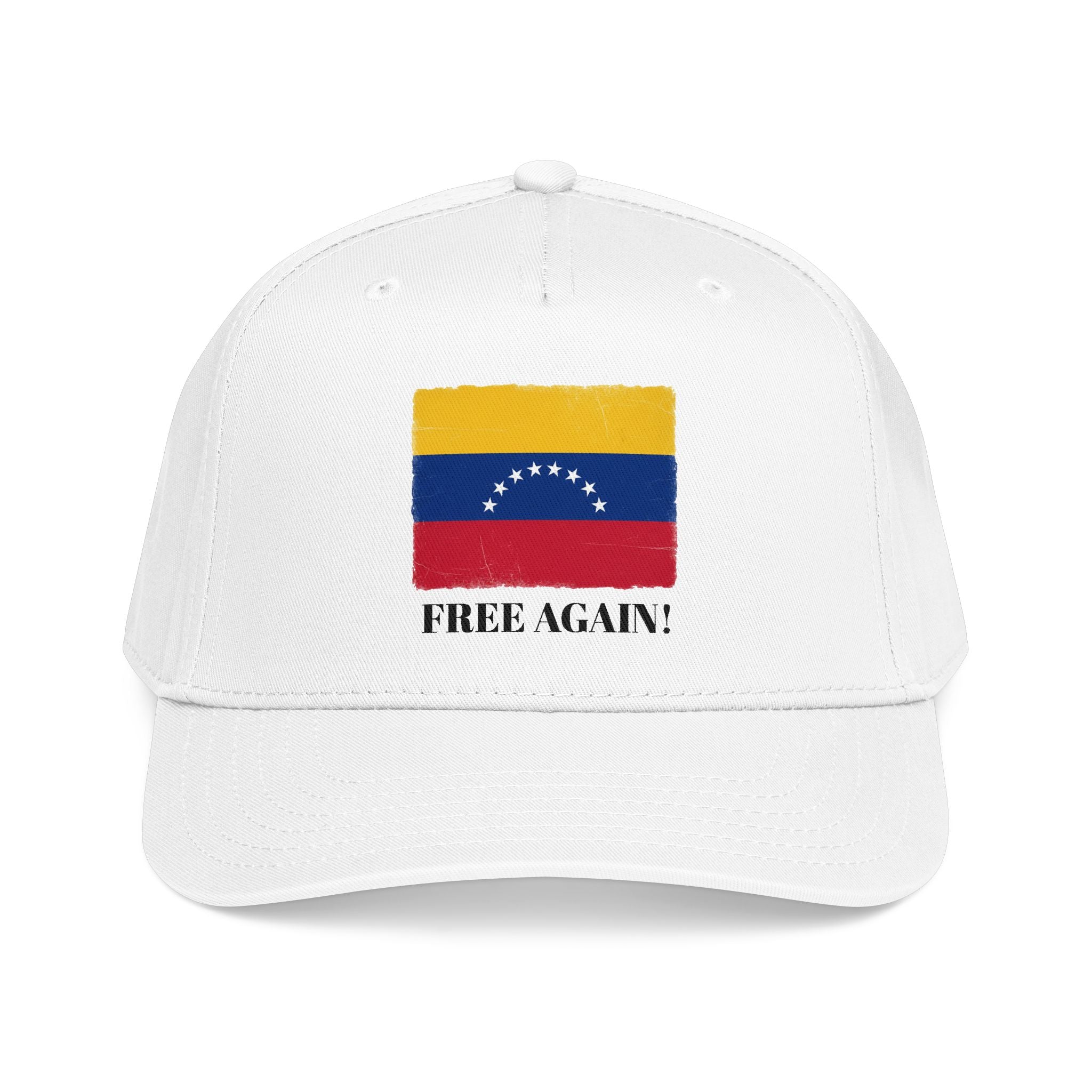 Venezuelan Flag "FREE AGAIN!" Baseball Cap