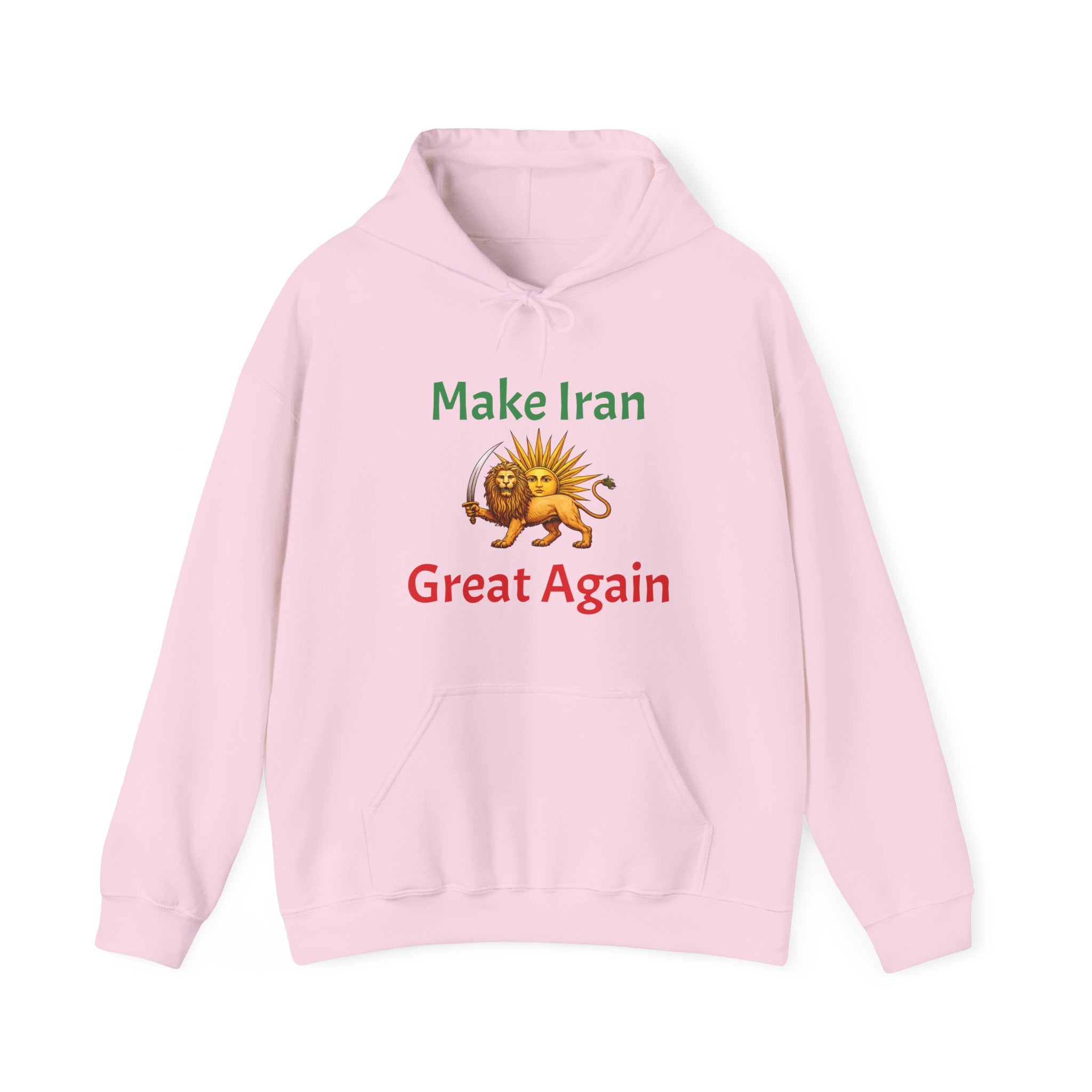 Make Iran Great Again - Lion & Sun Hoodie