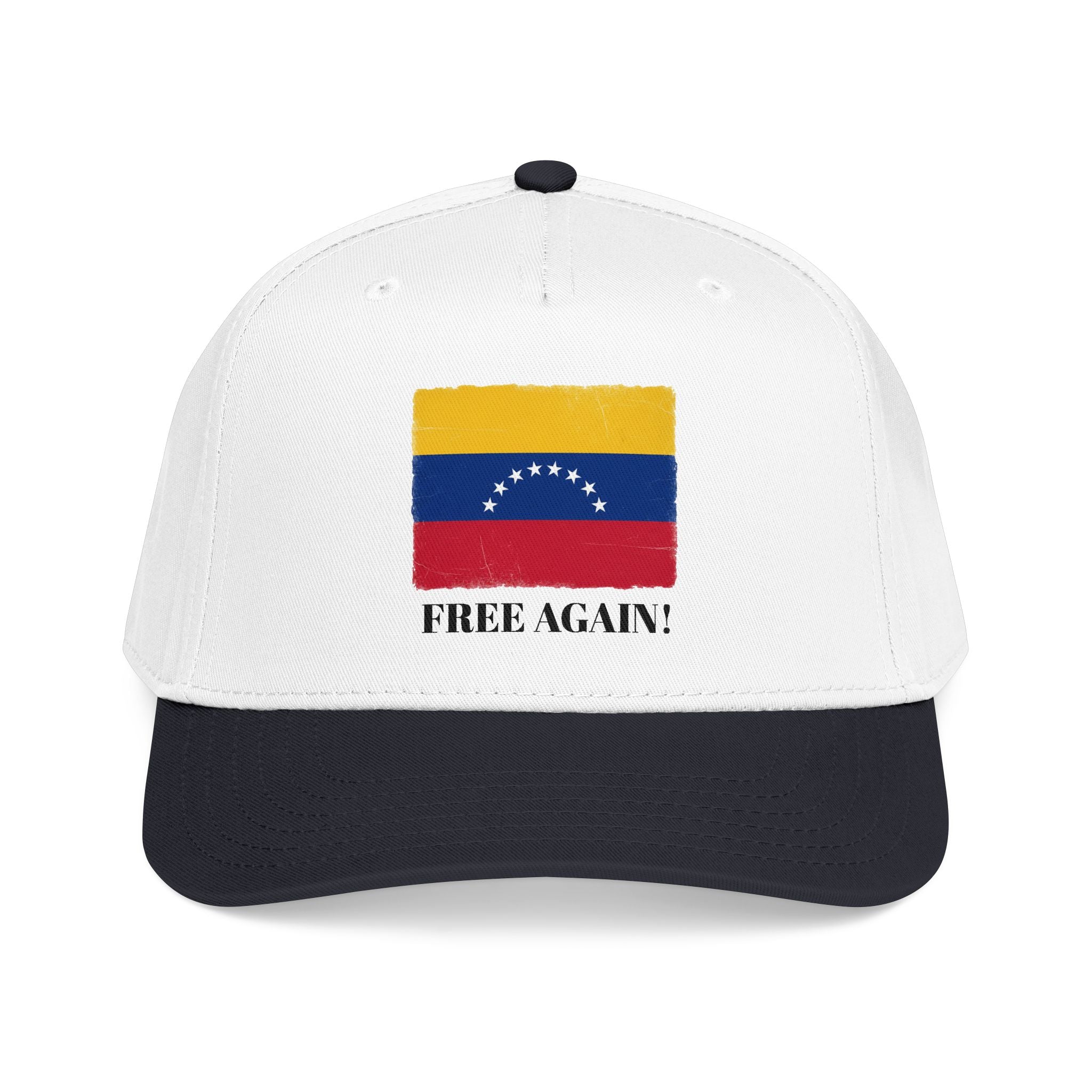 Venezuelan Flag "FREE AGAIN!" Baseball Cap
