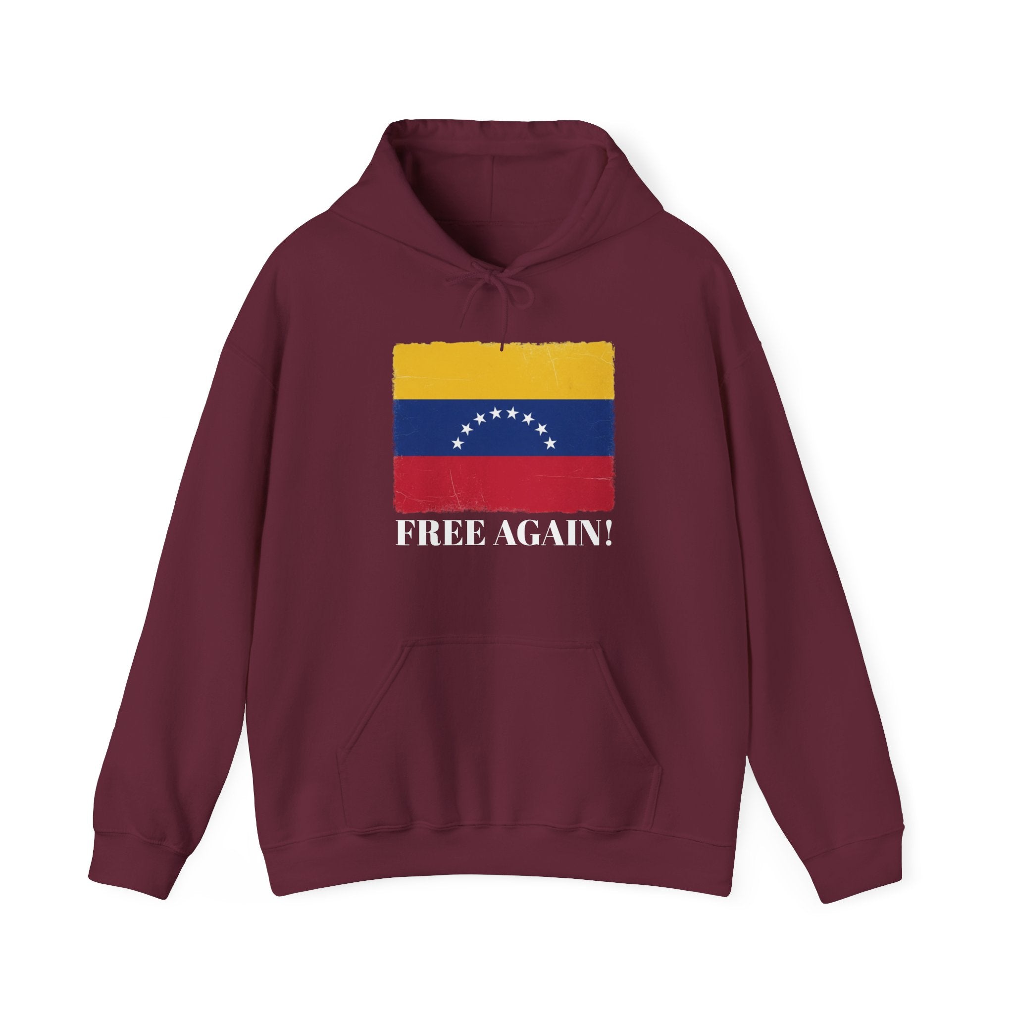 Venezuelan Flag "FREE AGAIN!" Hoodie