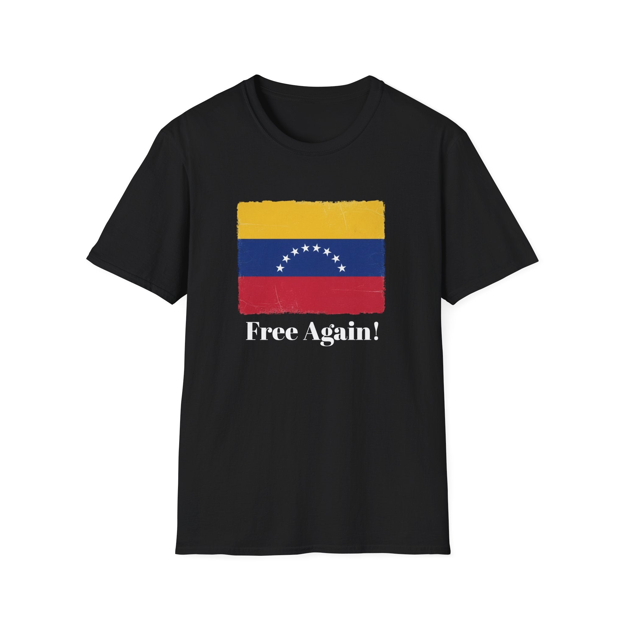 Venezuela Flag "Free Again!" T-Shirt