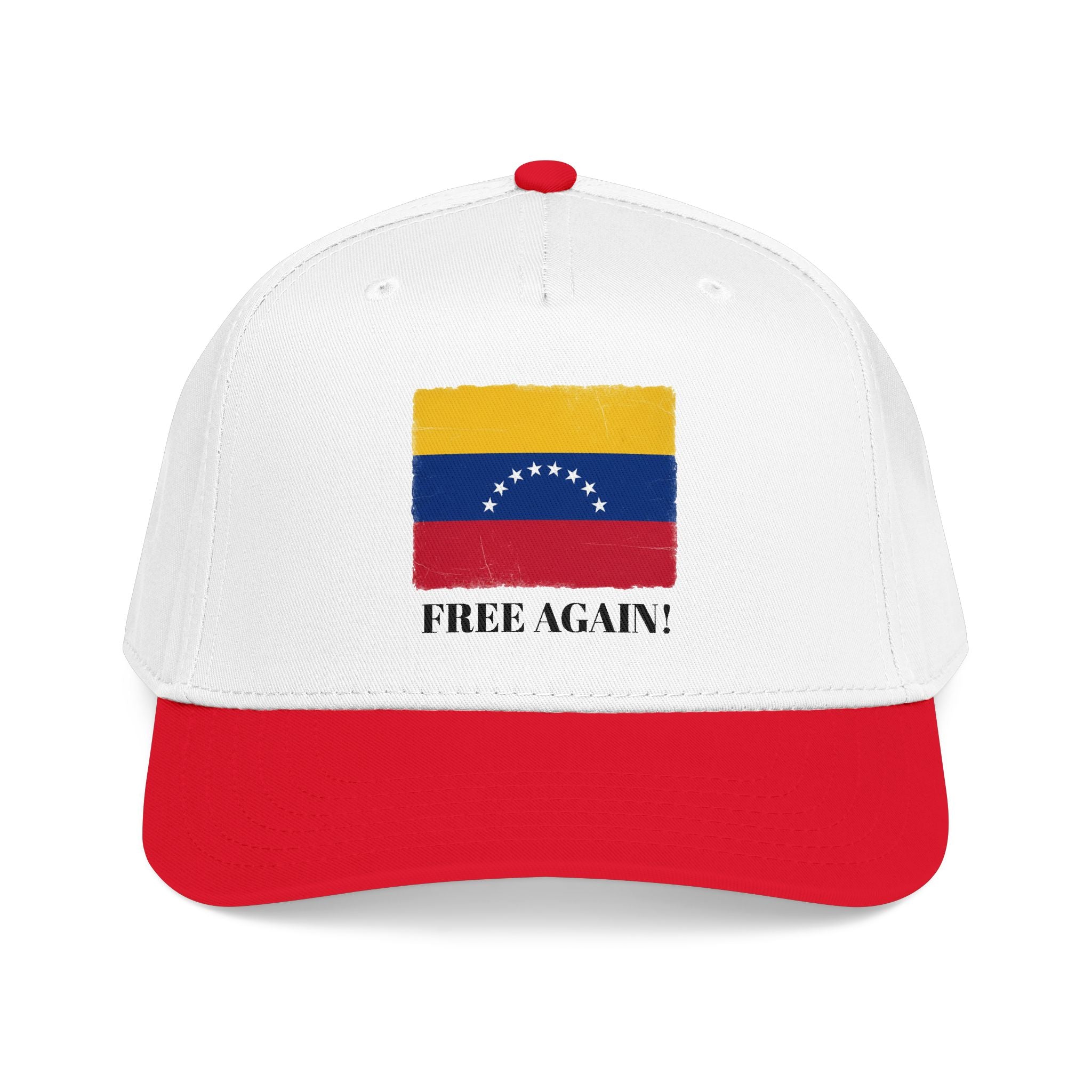 Venezuelan Flag "FREE AGAIN!" Baseball Cap
