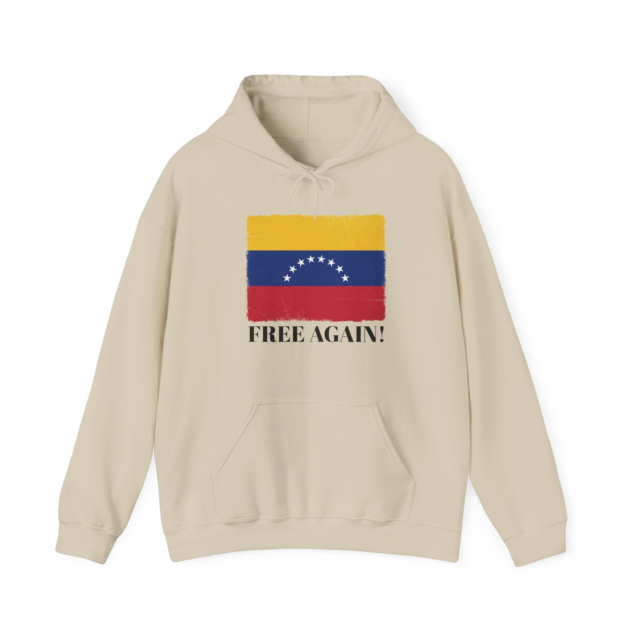 Venezuelan Flag "FREE AGAIN!" Hoodie