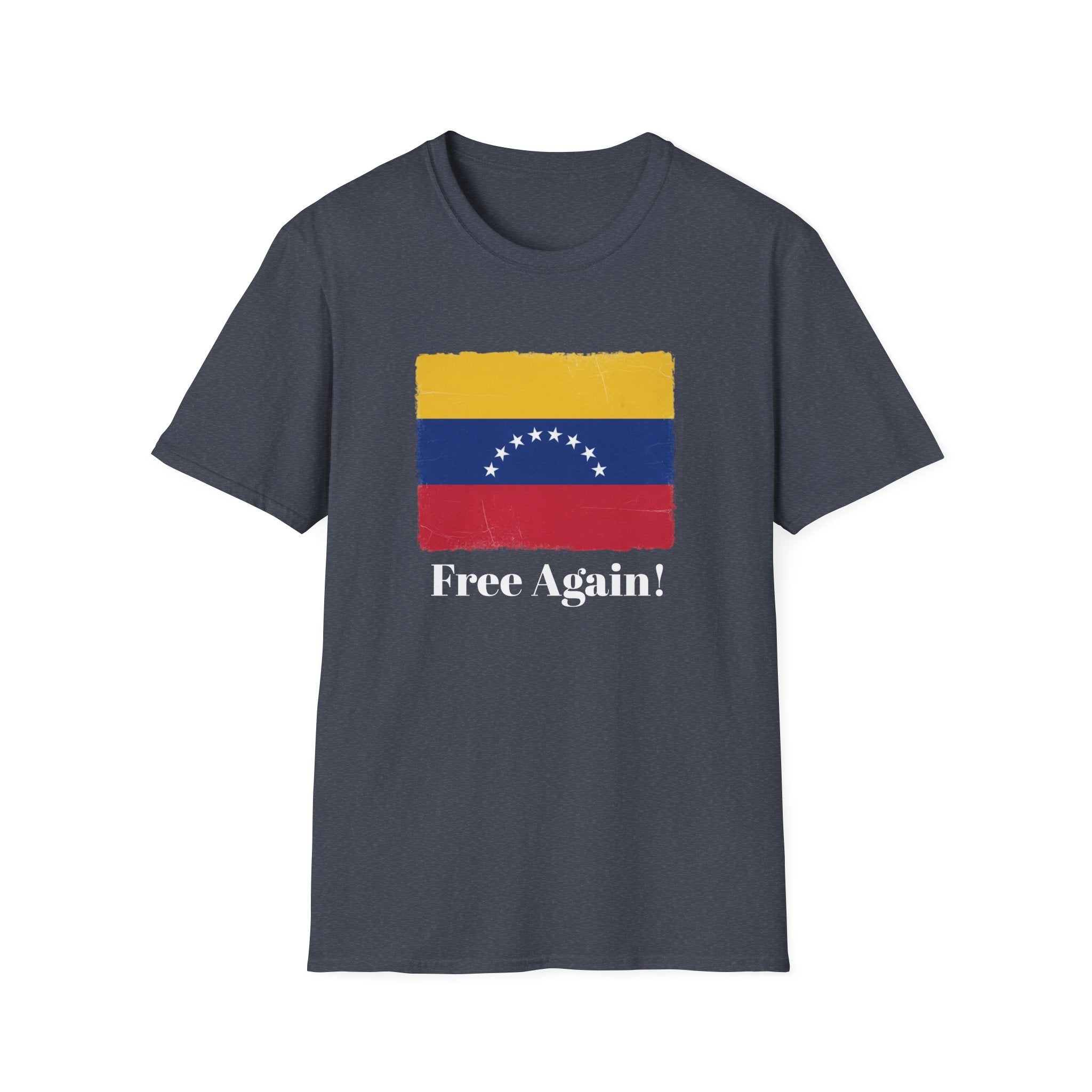 Venezuela Flag "Free Again!" T-Shirt