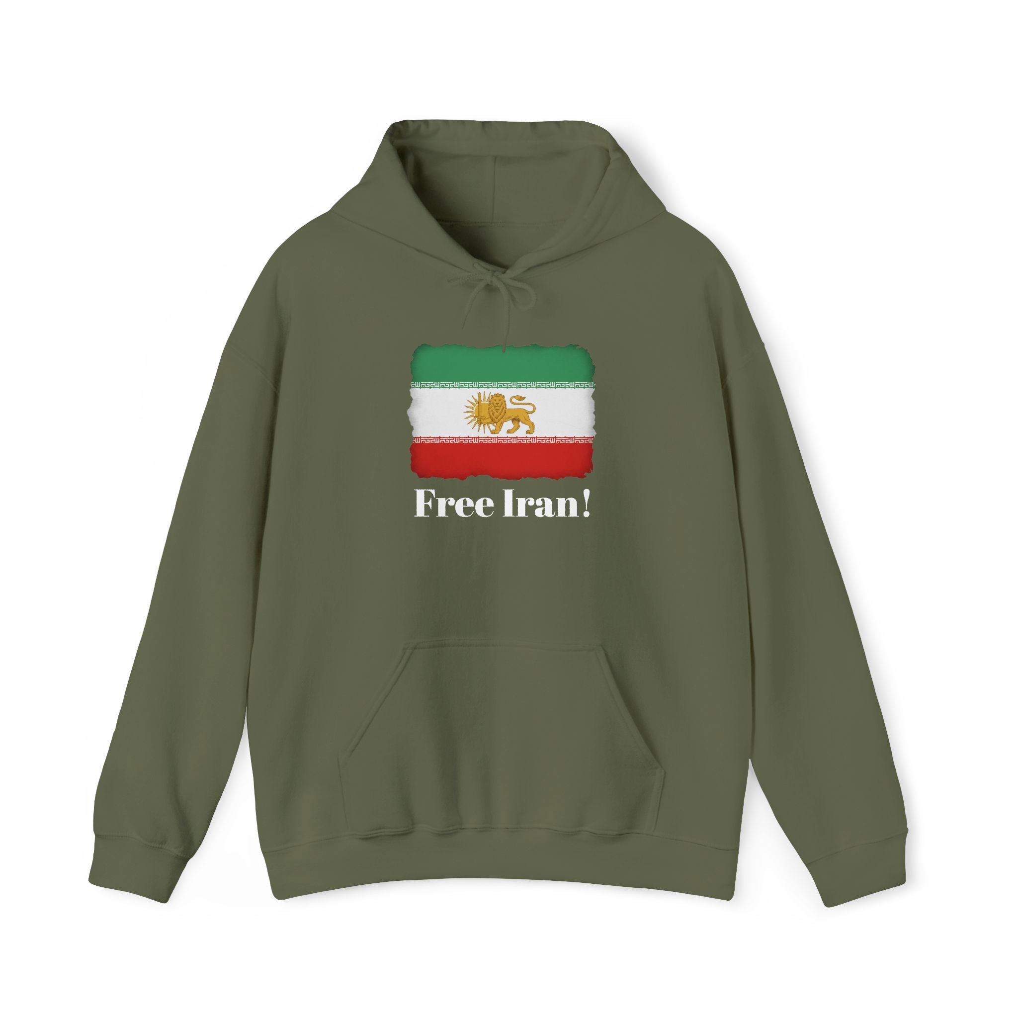 "Free Iran!" Lion & Sun Hoodie