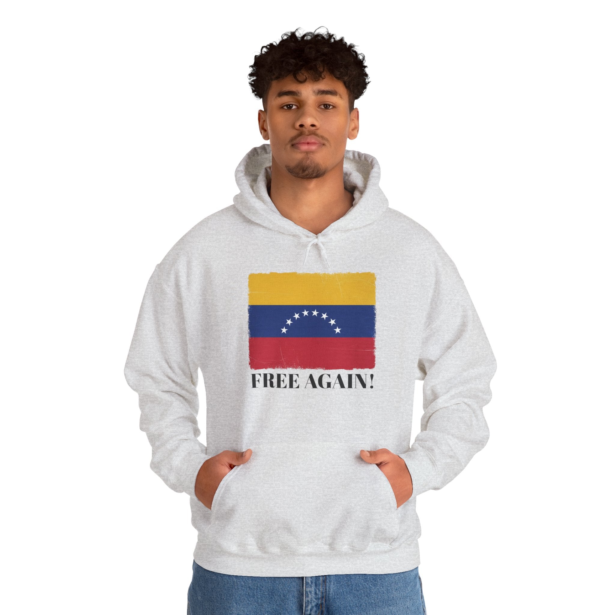 Venezuelan Flag "FREE AGAIN!" Hoodie