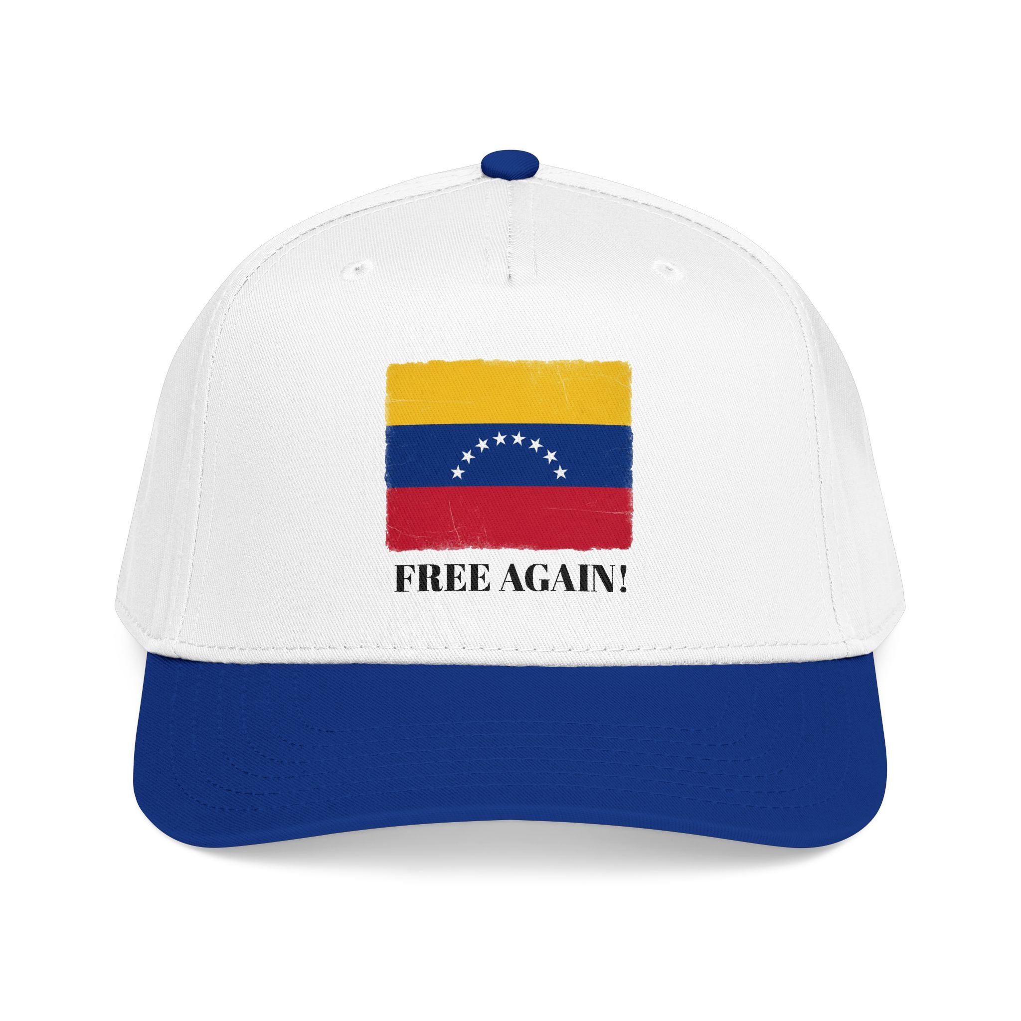 Venezuelan Flag "FREE AGAIN!" Baseball Cap