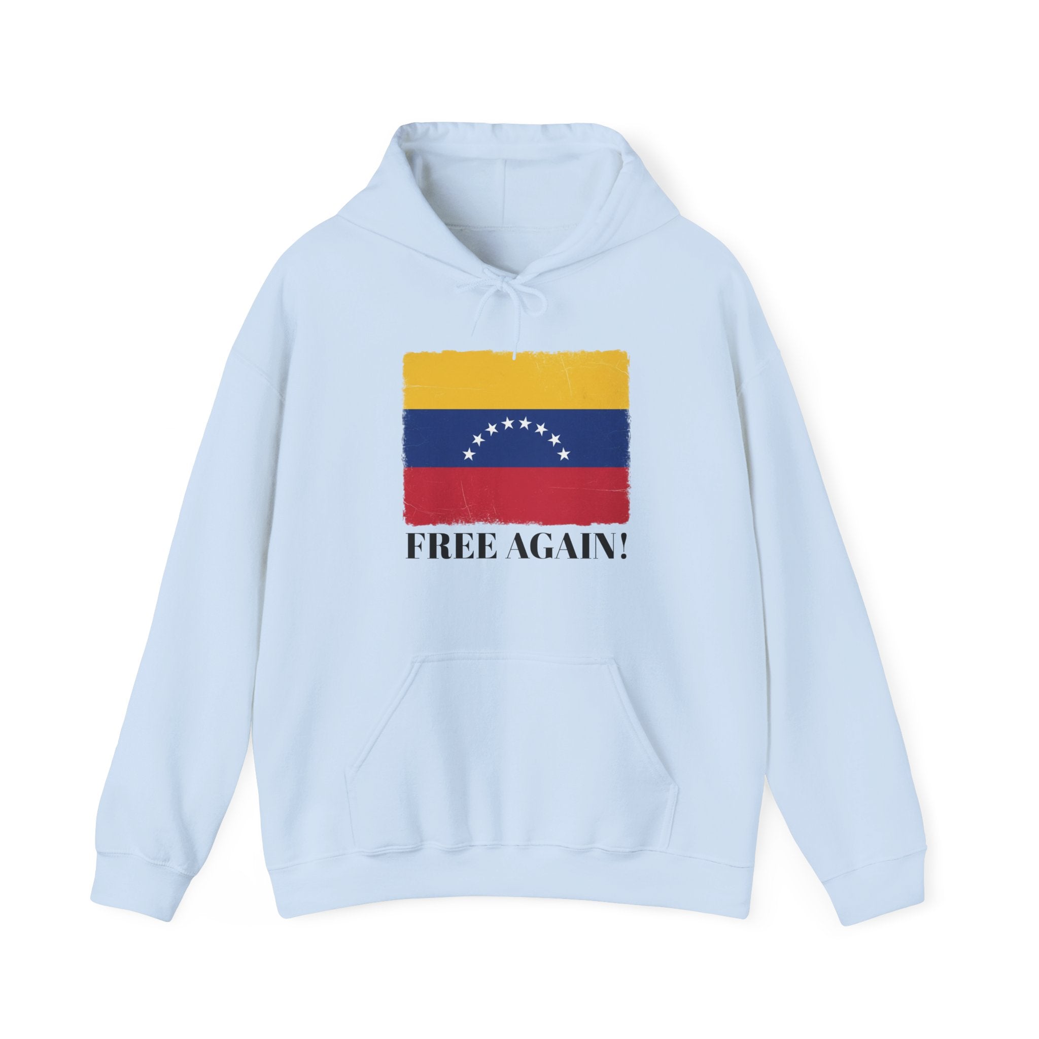 Venezuelan Flag "FREE AGAIN!" Hoodie