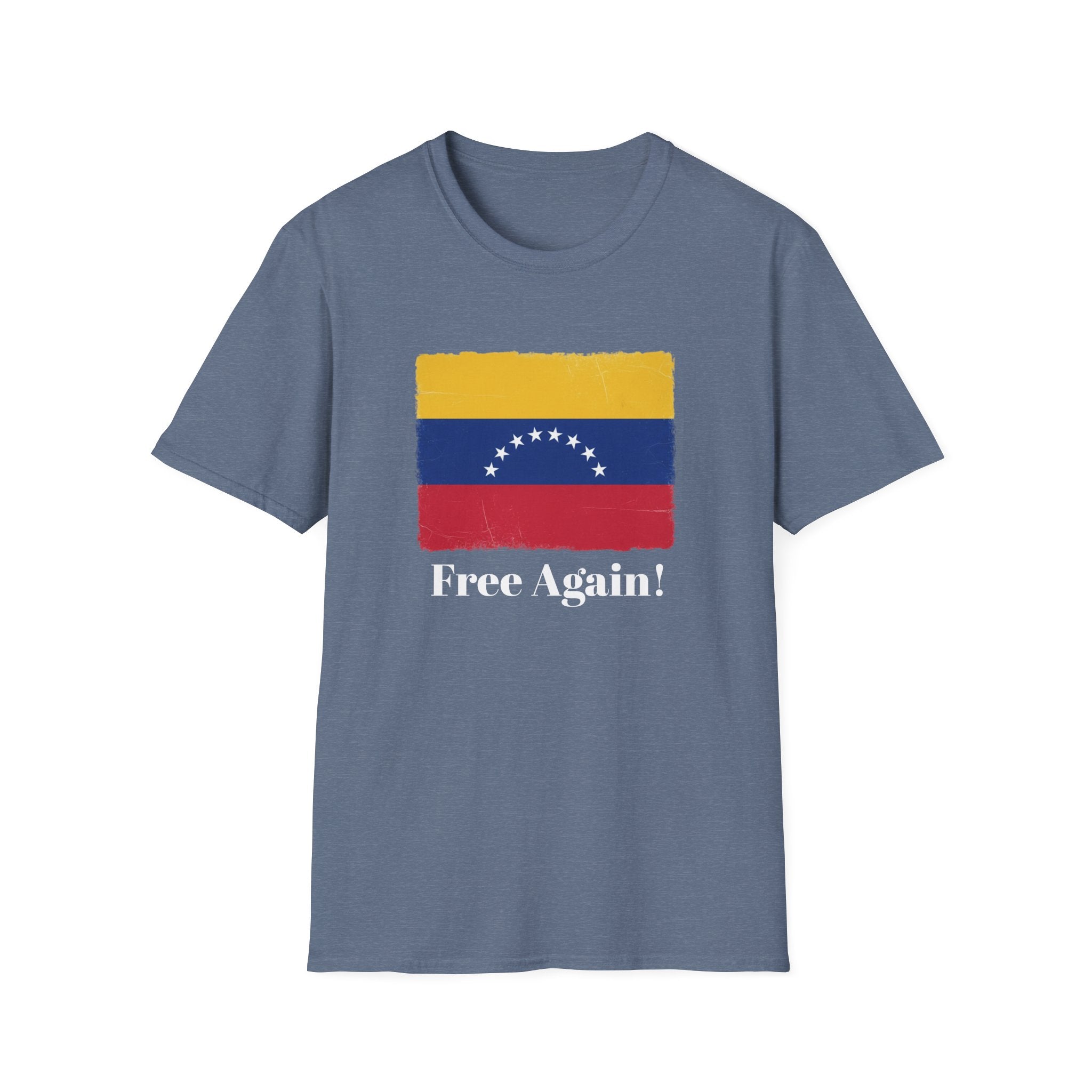 Venezuela Flag "Free Again!" T-Shirt