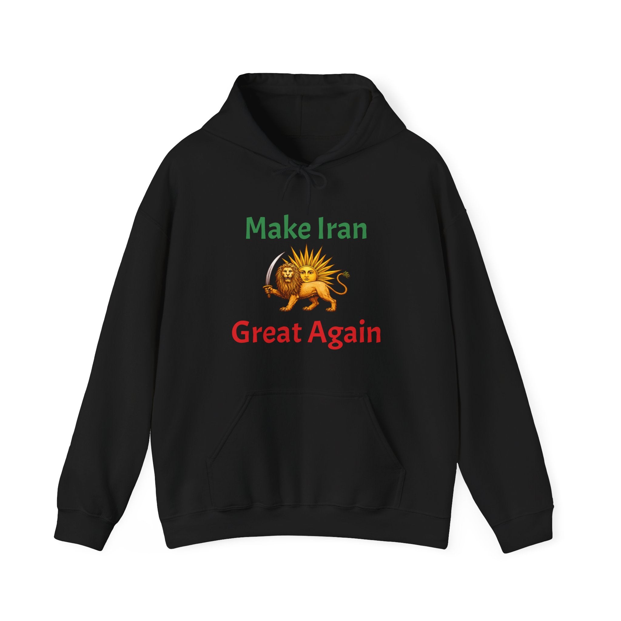 Make Iran Great Again - Lion & Sun Hoodie