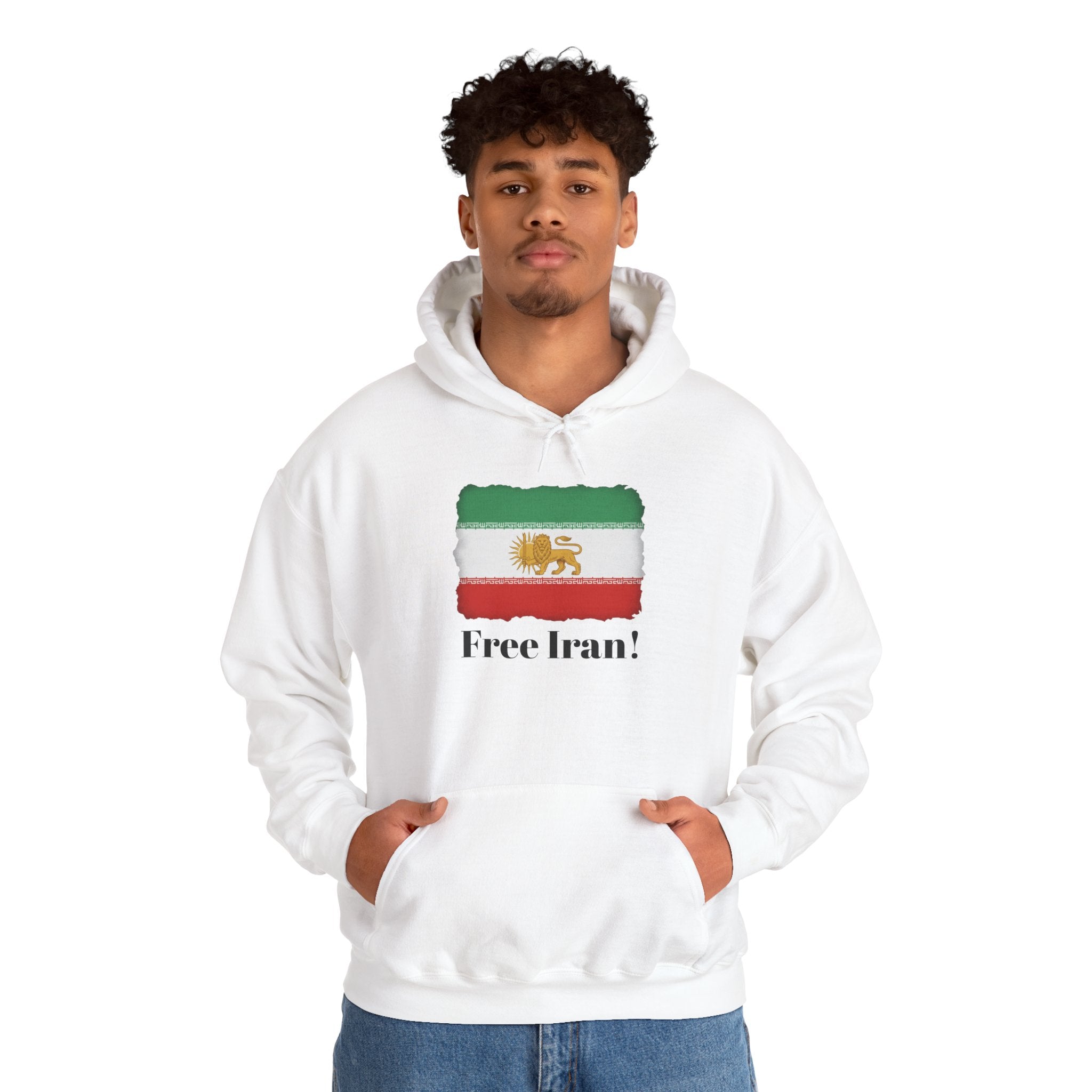 "Free Iran!" Lion & Sun Hoodie