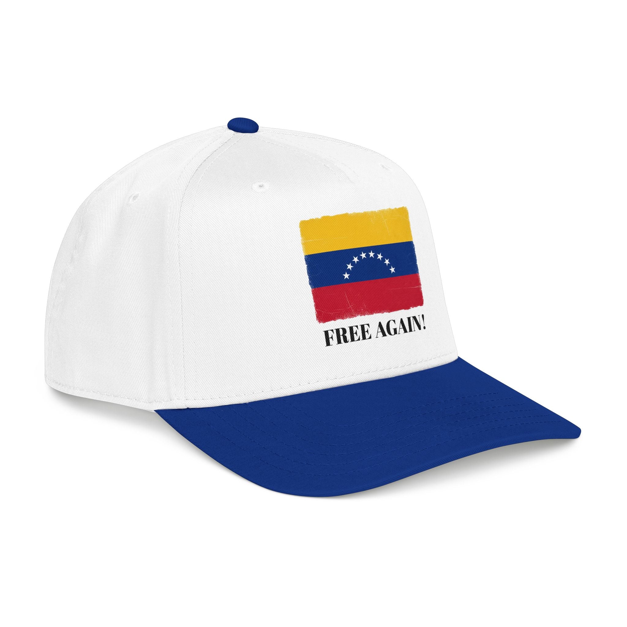 Venezuelan Flag "FREE AGAIN!" Baseball Cap