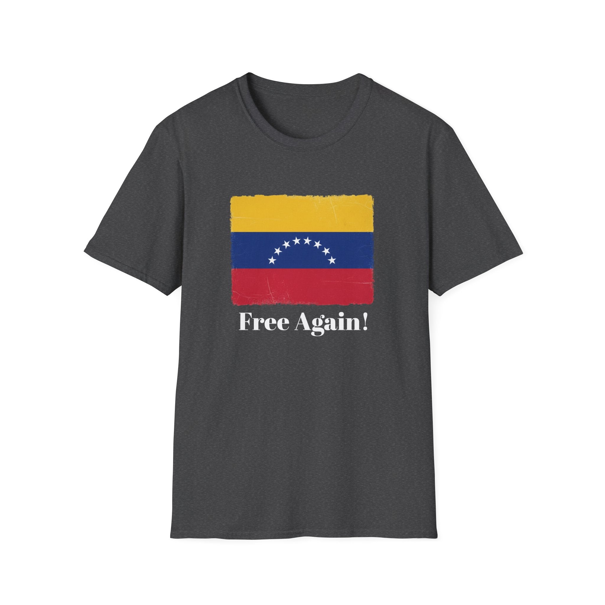 Venezuela Flag "Free Again!" T-Shirt