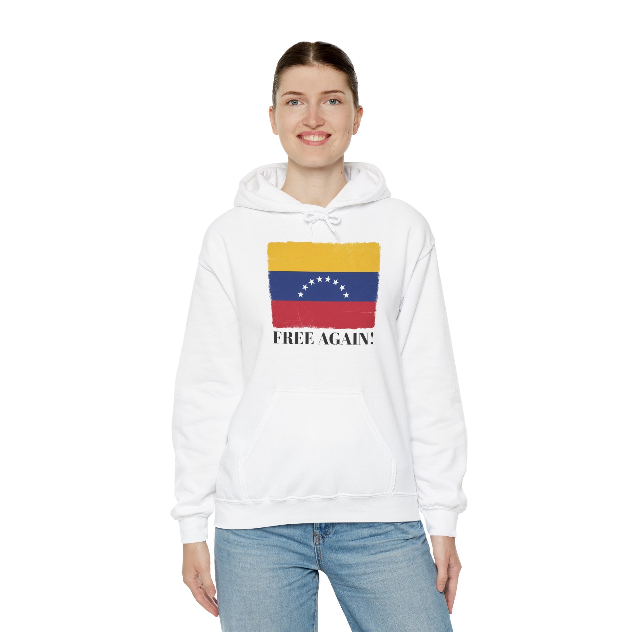 Venezuelan Flag "FREE AGAIN!" Hoodie