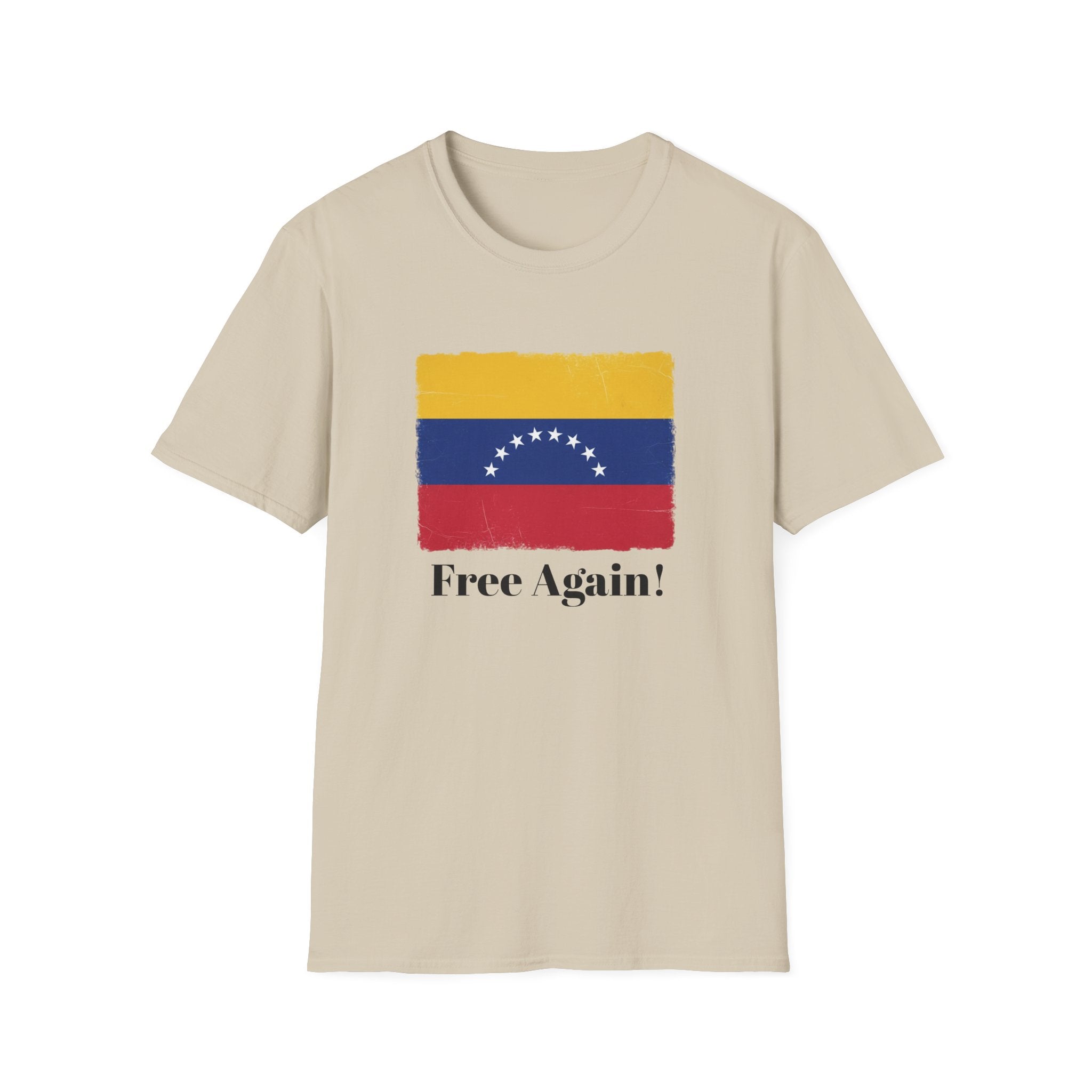 Venezuela Flag "Free Again!" T-Shirt