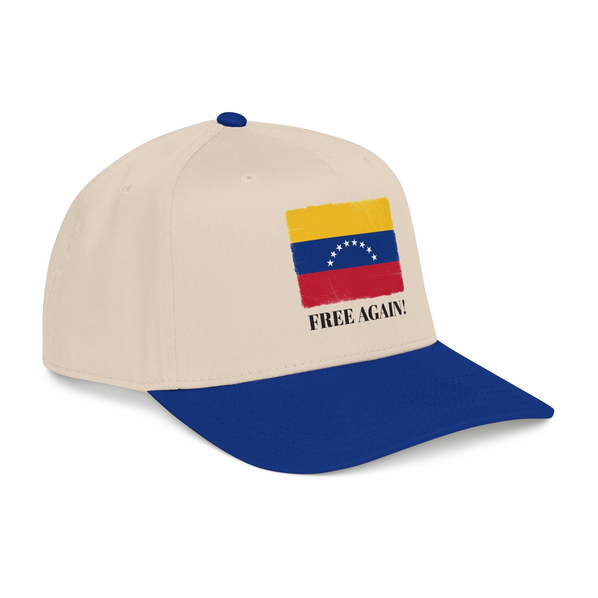 Venezuelan Flag "FREE AGAIN!" Baseball Cap