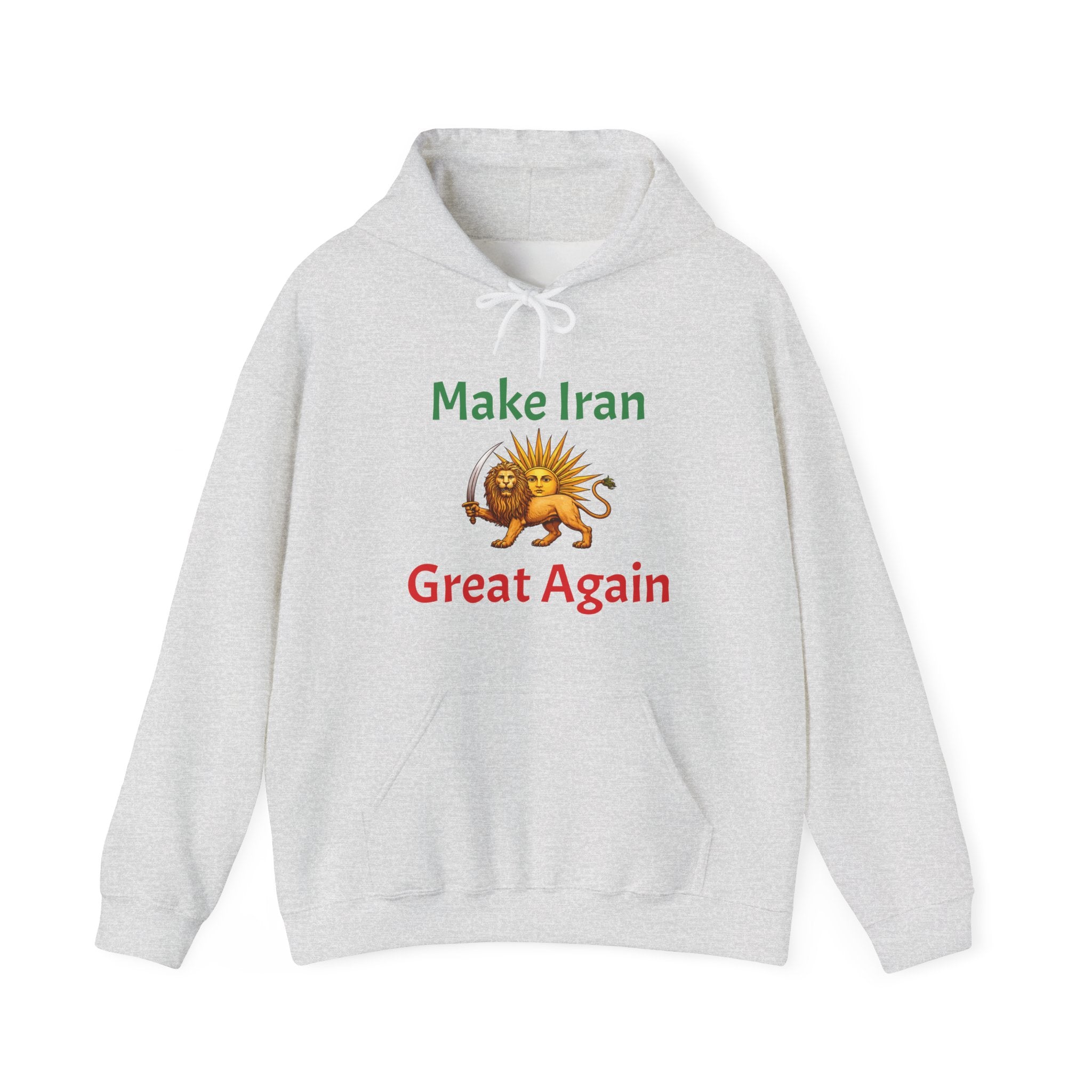 Make Iran Great Again - Lion & Sun Hoodie