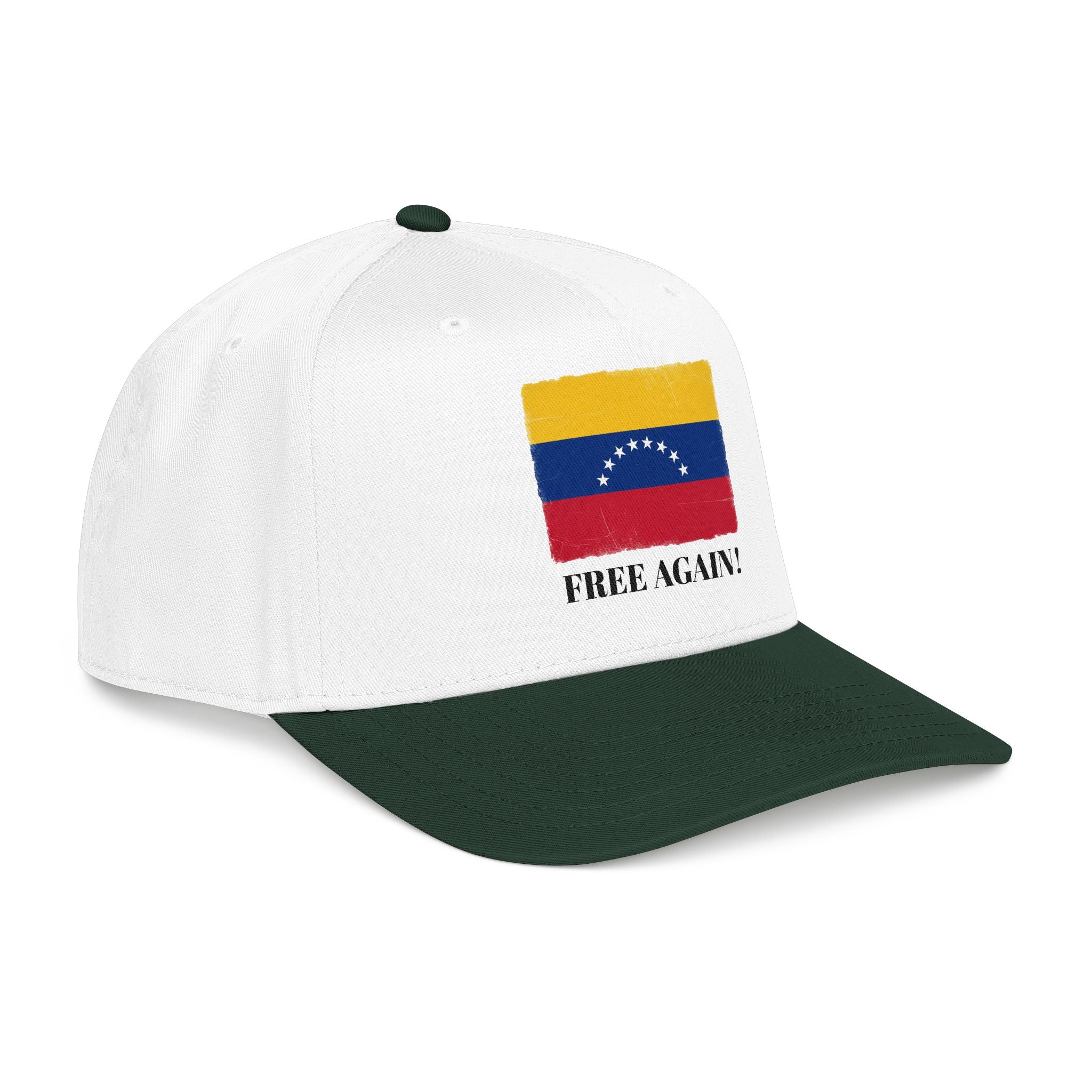 Venezuelan Flag "FREE AGAIN!" Baseball Cap
