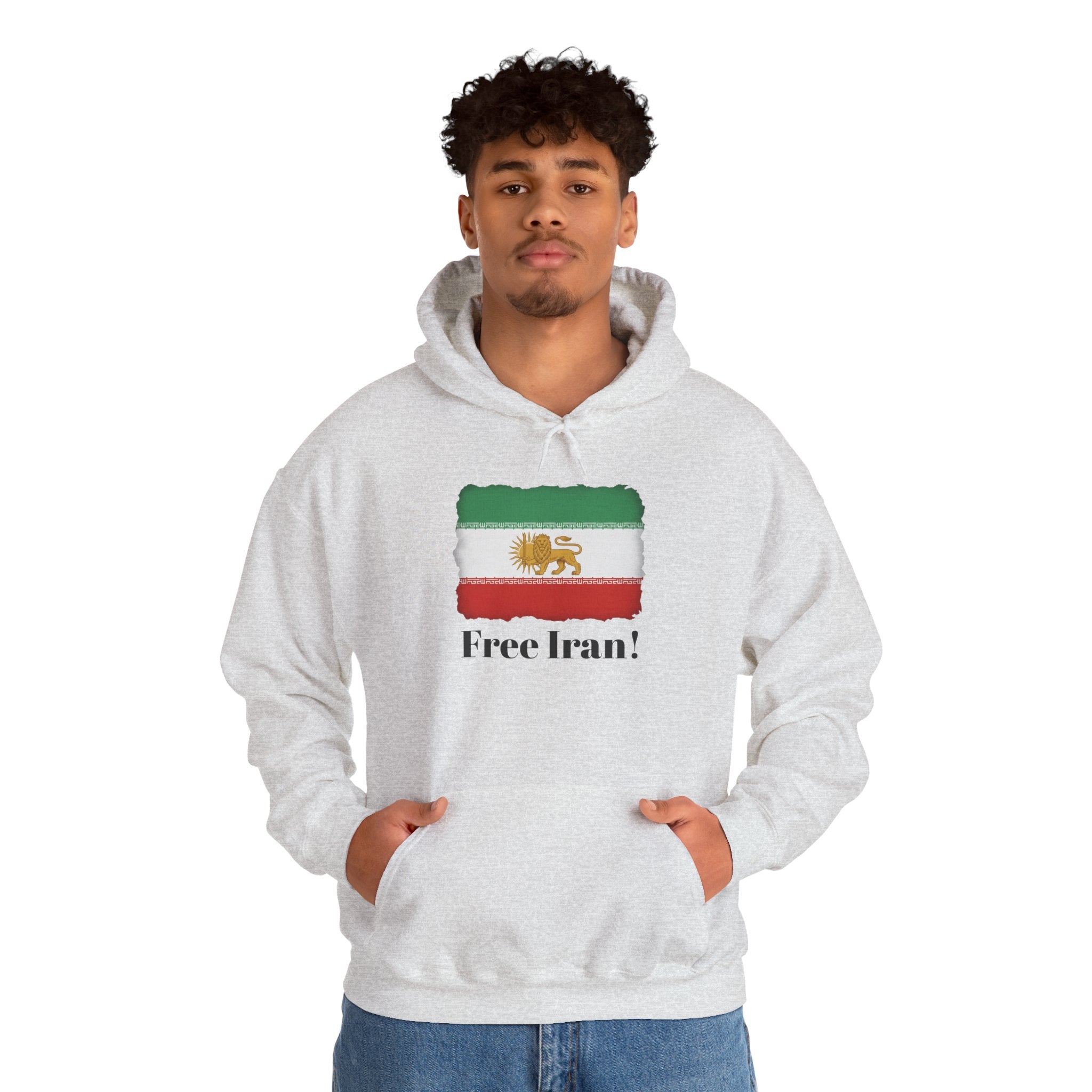 "Free Iran!" Lion & Sun Hoodie