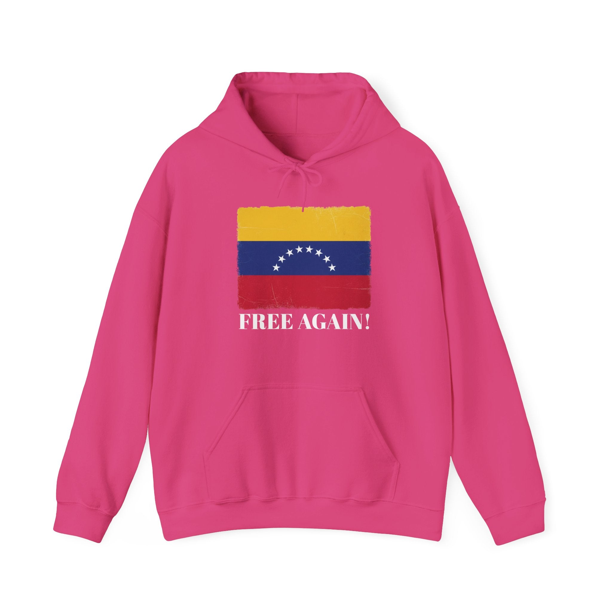 Venezuelan Flag "FREE AGAIN!" Hoodie