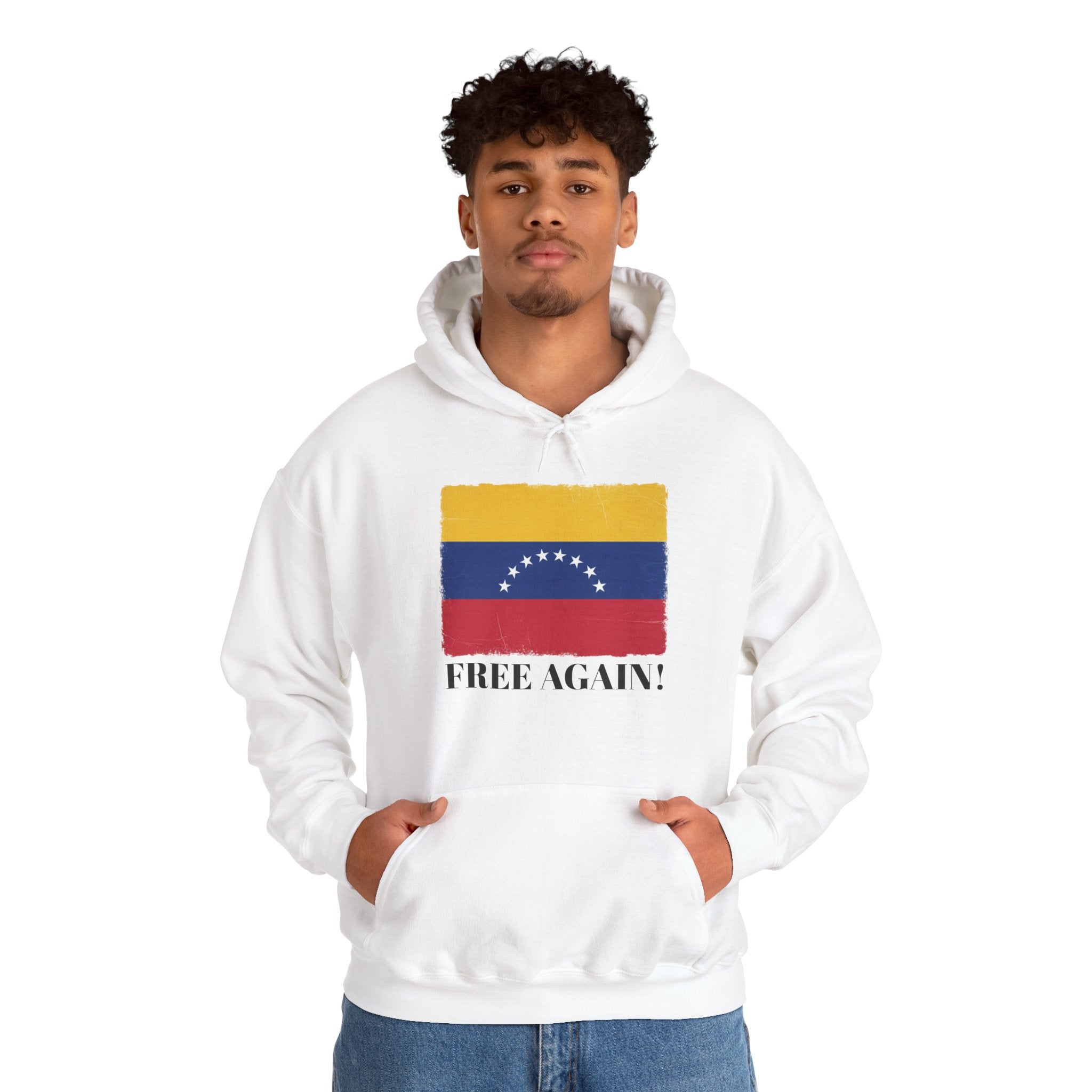 Venezuelan Flag "FREE AGAIN!" Hoodie