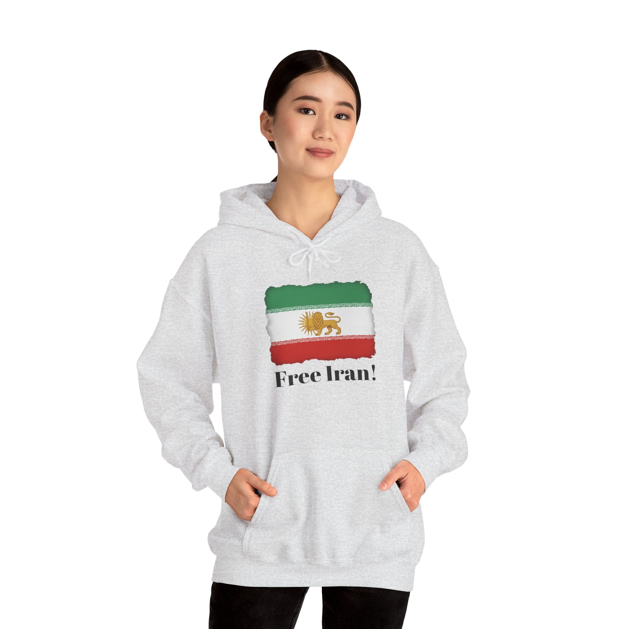 "Free Iran!" Lion & Sun Hoodie